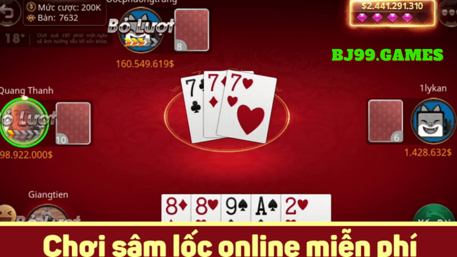Sâm lốc BJ99