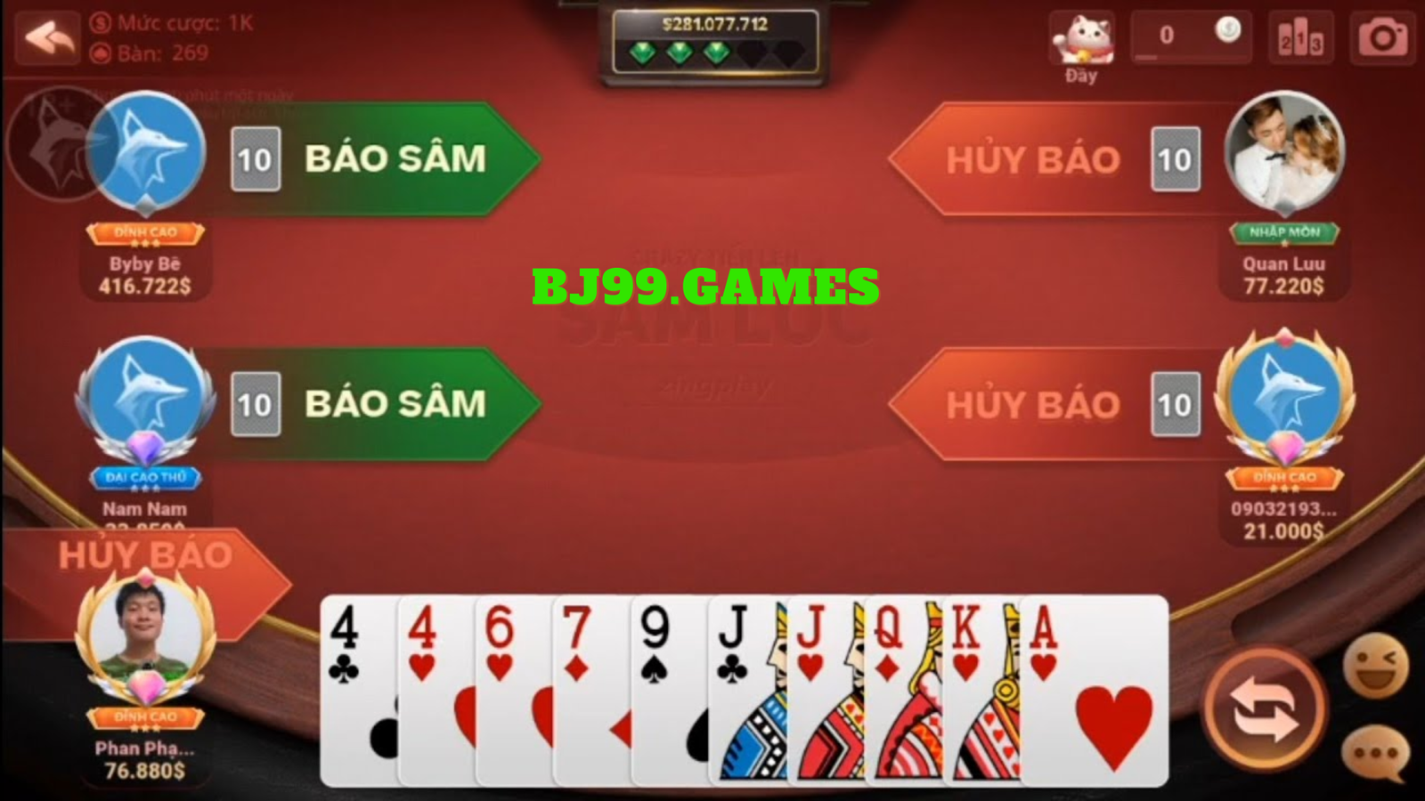 Sâm lốc BJ99